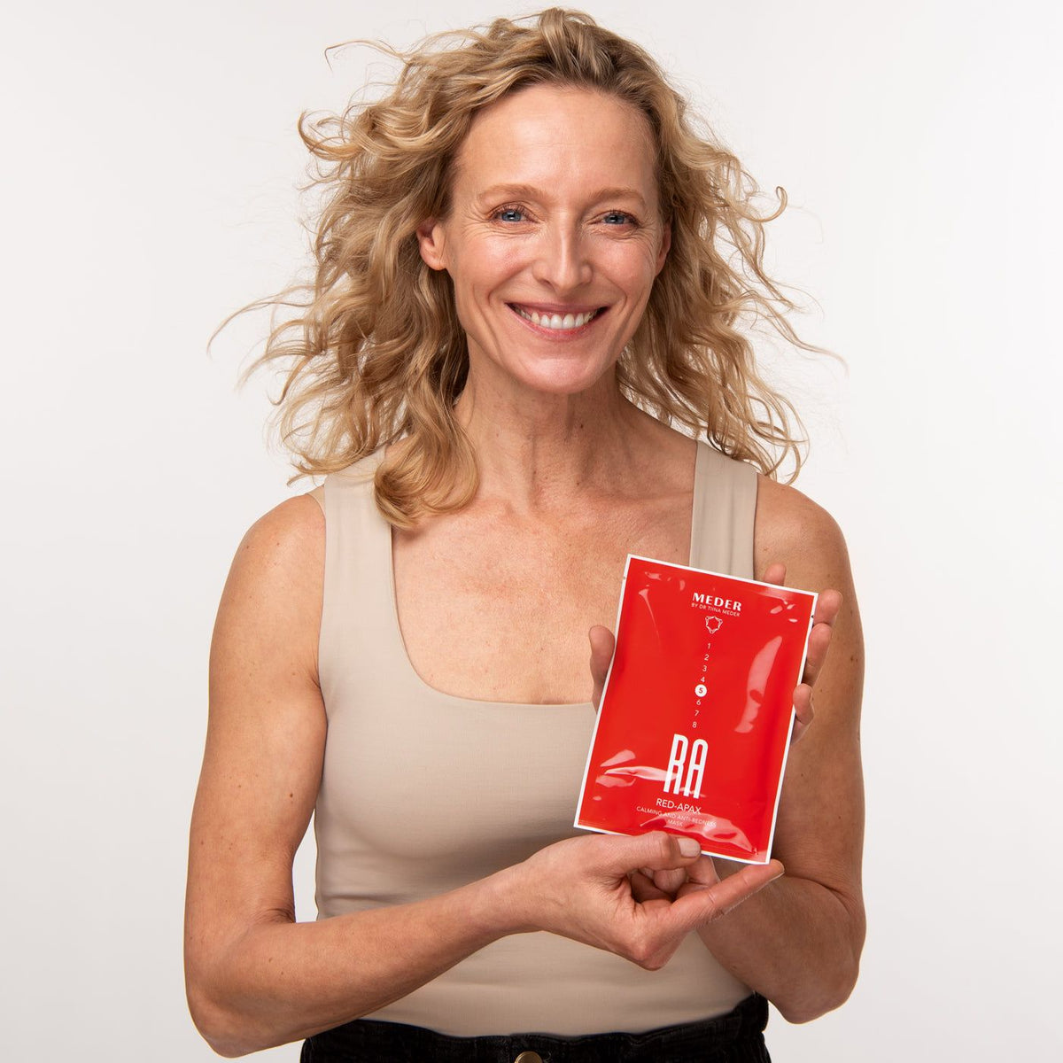 Meder Red-Apax Intensief Kalmerend & Anti-Roodheid Masker voor de Gevoelige, Reactieve & Rosacea-gevoelige Huid