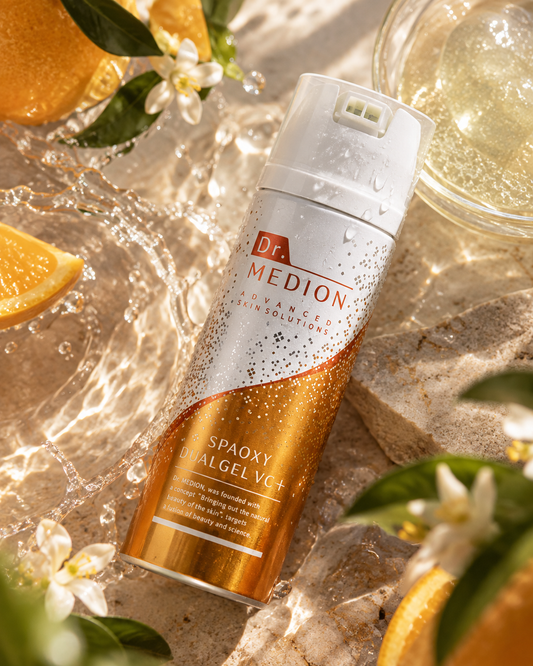 Dr. Medion Spaoxy DualGel CO₂ Treatment - Quick-Activation Carbonated Gel Mask for Dullness, Pores & Tired Skin