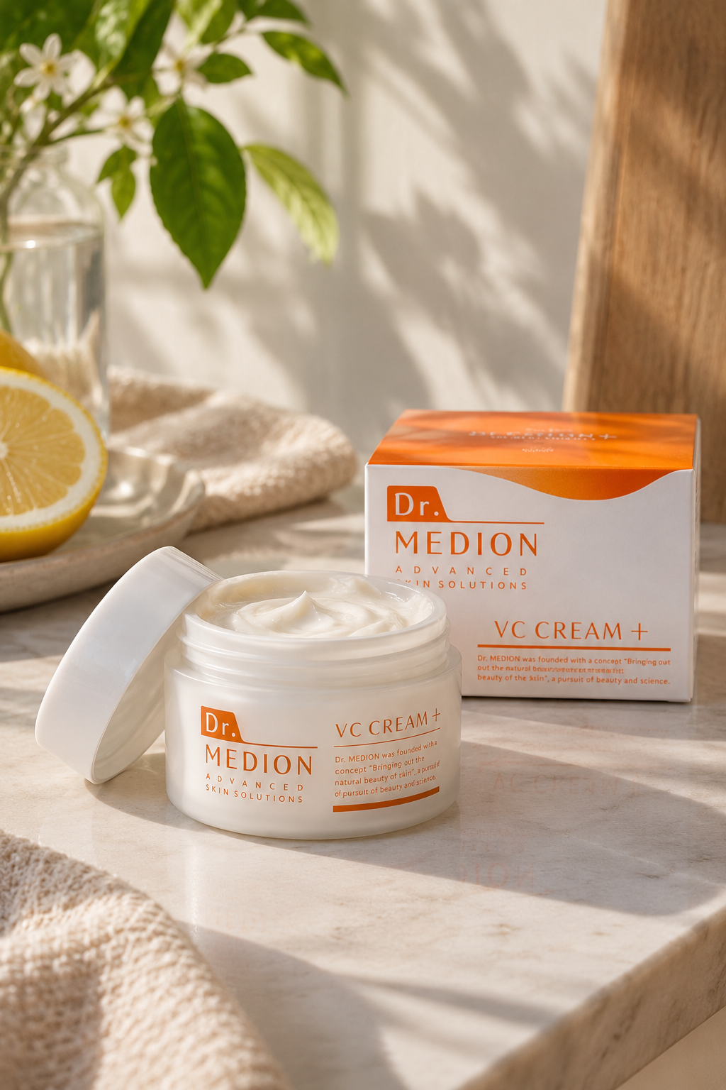 Dr. Medion VC Cream - Multivitamine hydraterende crème voor glans, stevigheid en barrièreondersteuning
