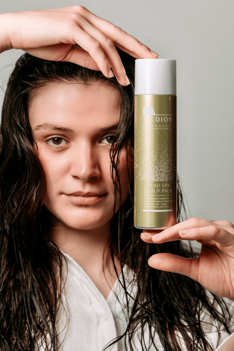 Dr. Medion Head-Spa Scalp Treatment - Carbonated Scalp Treatment voor Productopbouw, Overtollig Talg, Droogheid & Voller Uitziend Haar