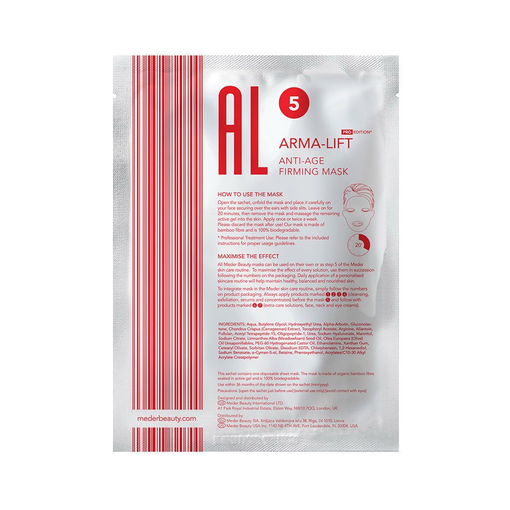 Meder Arma-Lift Intensive Firming & Age-Well Sheet Mask for Mature, Tired & Loss-of-Elasticity Skin