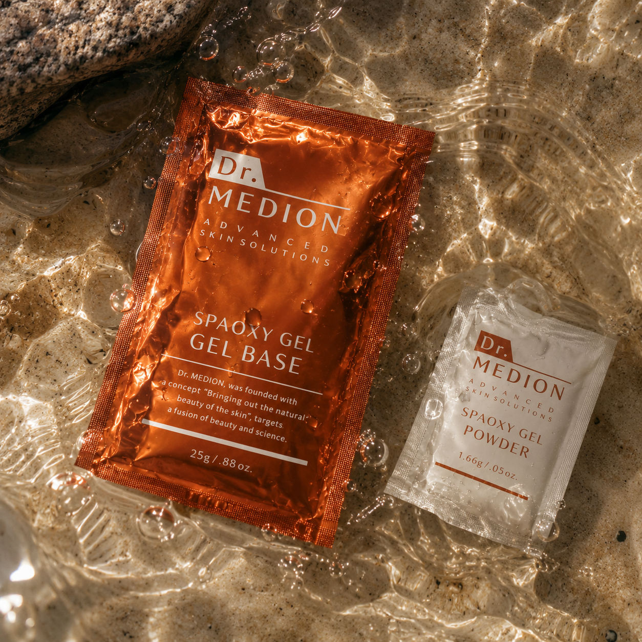 Dr. Medion Spaoxy Gel - Koolzuurhoudend Gelmasker met Hoge Concentratie voor Stralende Huid, Versteviging, Verfijnde Poriën & Herleving van de Huid
