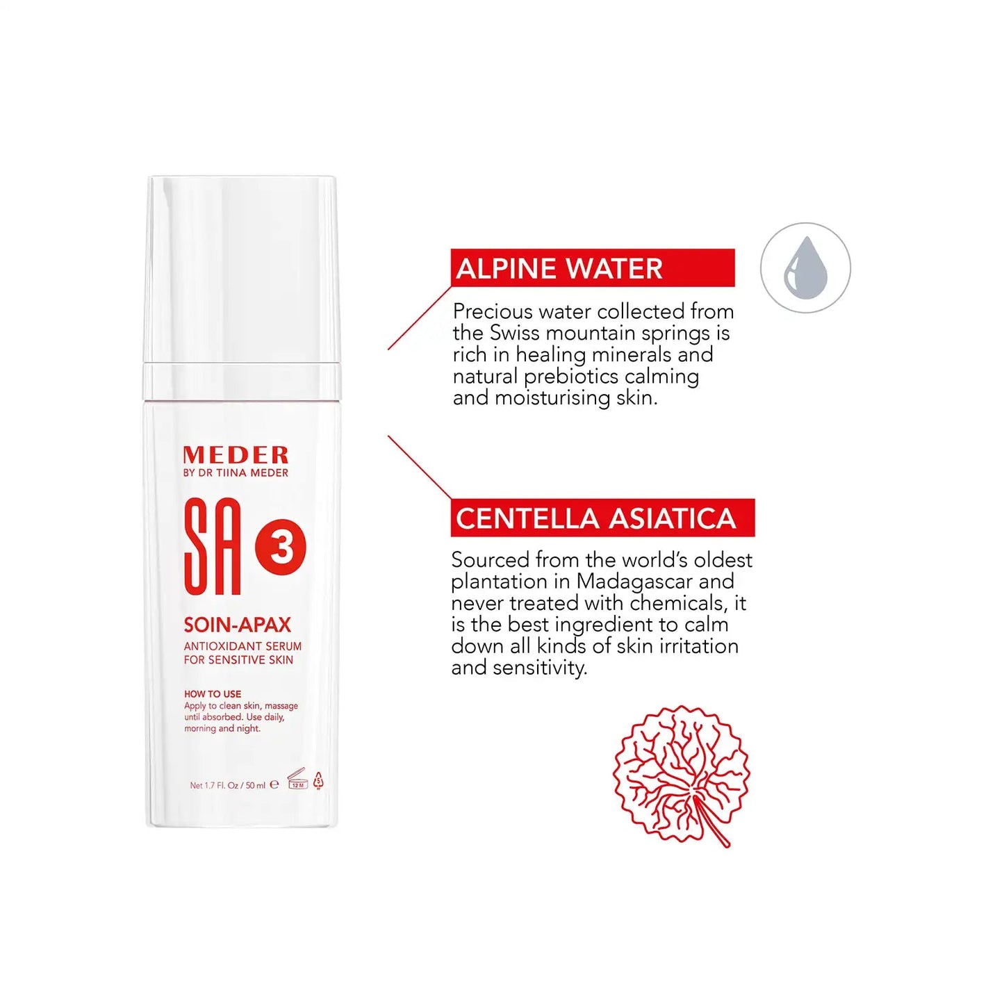 Meder Soin-Apax Sensitive Skin Calming Serum