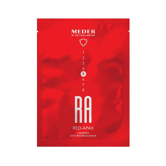 Meder Red-Apax Intensief Kalmerend & Anti-Roodheid Masker voor de Gevoelige, Reactieve & Rosacea-gevoelige Huid