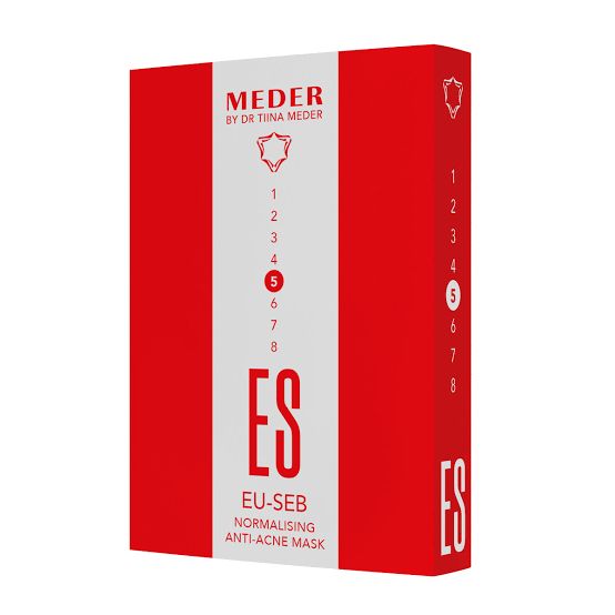 Meder Eu-Seb Mask Purifying & Rebalancing Sheet Mask for Oily, Congested & Acne-Prone Skin