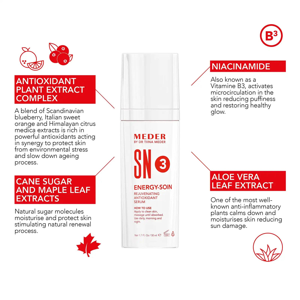 Meder Energy-Soin Revitalising Antioxidant Serum