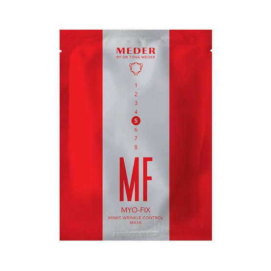 Meder Myo-Fix Anti-Stress Peptide Sheet Masker voor Expressielijnen, Gezichtsspanning & Vermoeide Huid
