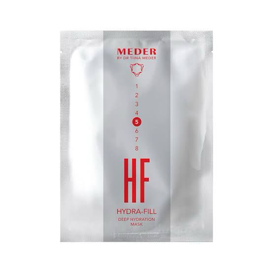 Meder Hydra-Fill Deep Moisturising & Plumping Sheet Mask for Dehydrated, Dry & Tired-Looking Skin