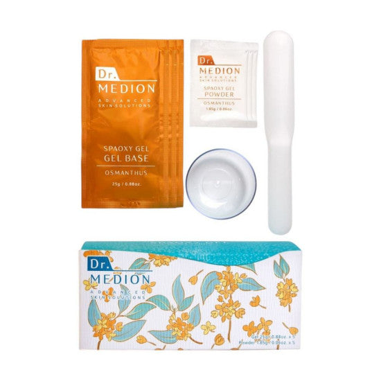 Dr. Medion Spaoxy Gel Osmanthus Limited-Edition Koolzuurhoudend Gelmasker met Roze Klei voor Poriën, Droogheid & Huidbalans