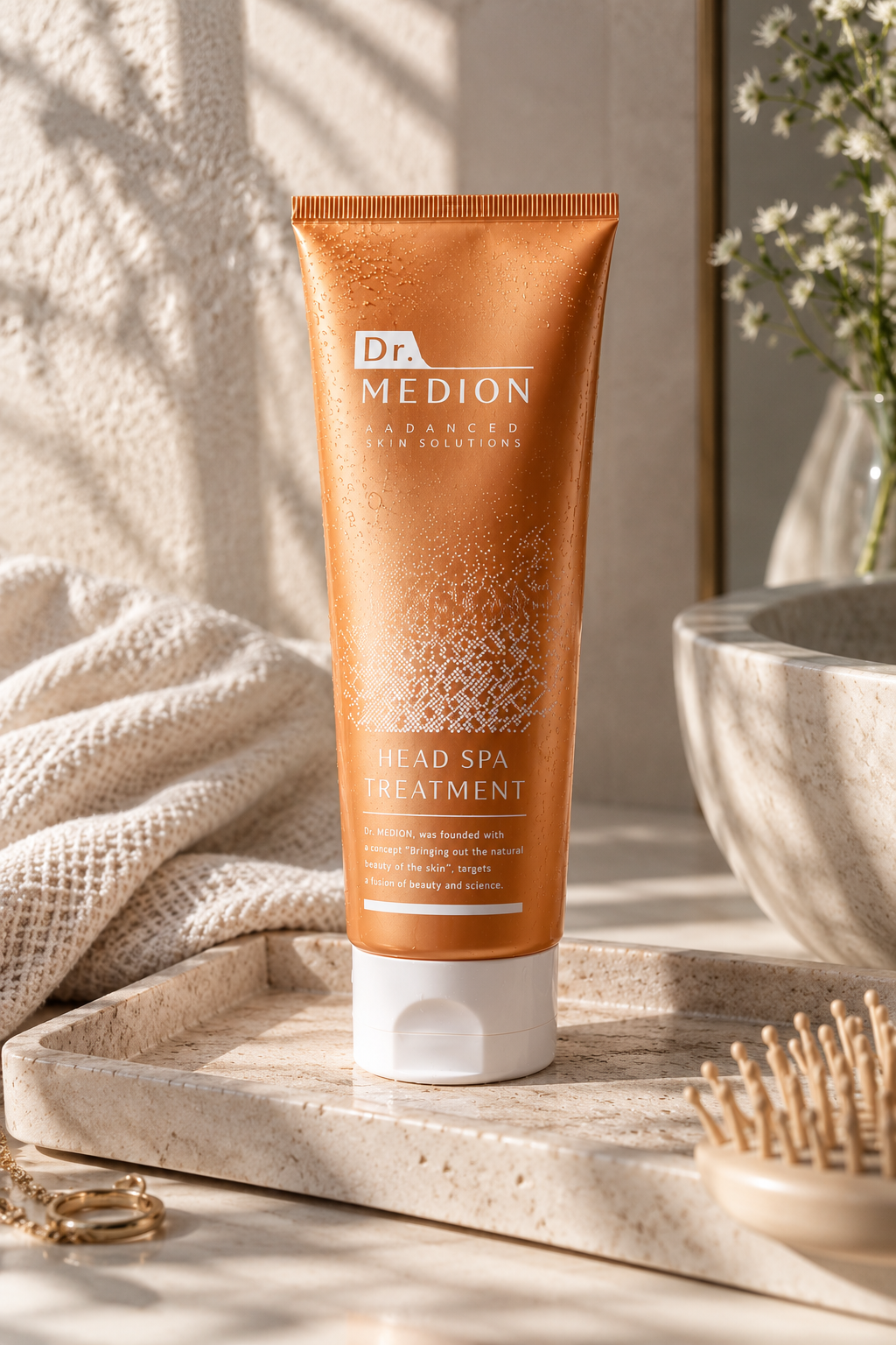 Dr. Medion Head-Spa Treatment Conditioner - Intensieve Herstellende Behandeling voor Droog, Beschadigd & Verzwakt Haar