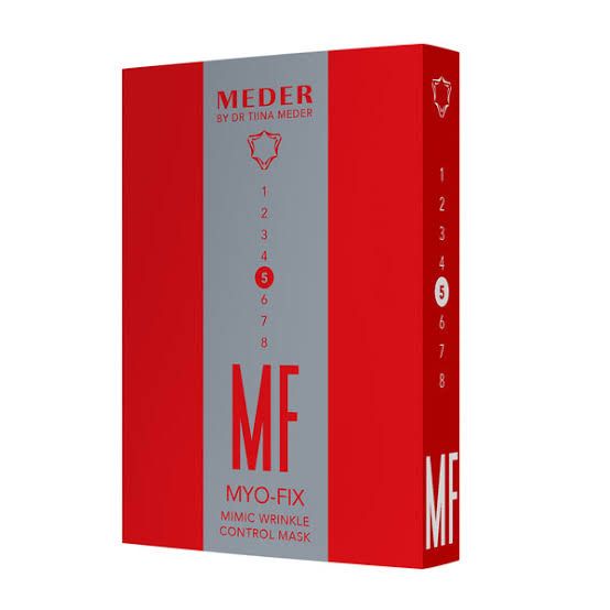 Meder Myo-Fix Anti-Stress Peptide Sheet Masker voor Expressielijnen, Gezichtsspanning & Vermoeide Huid