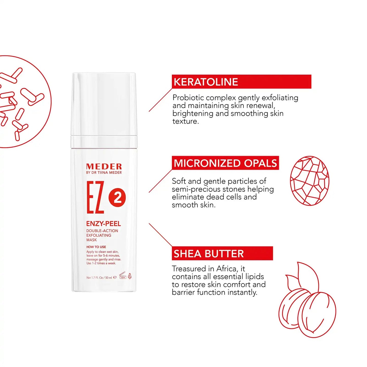 Meder Enzy-Peel Enzymatic Exfoliating Mask