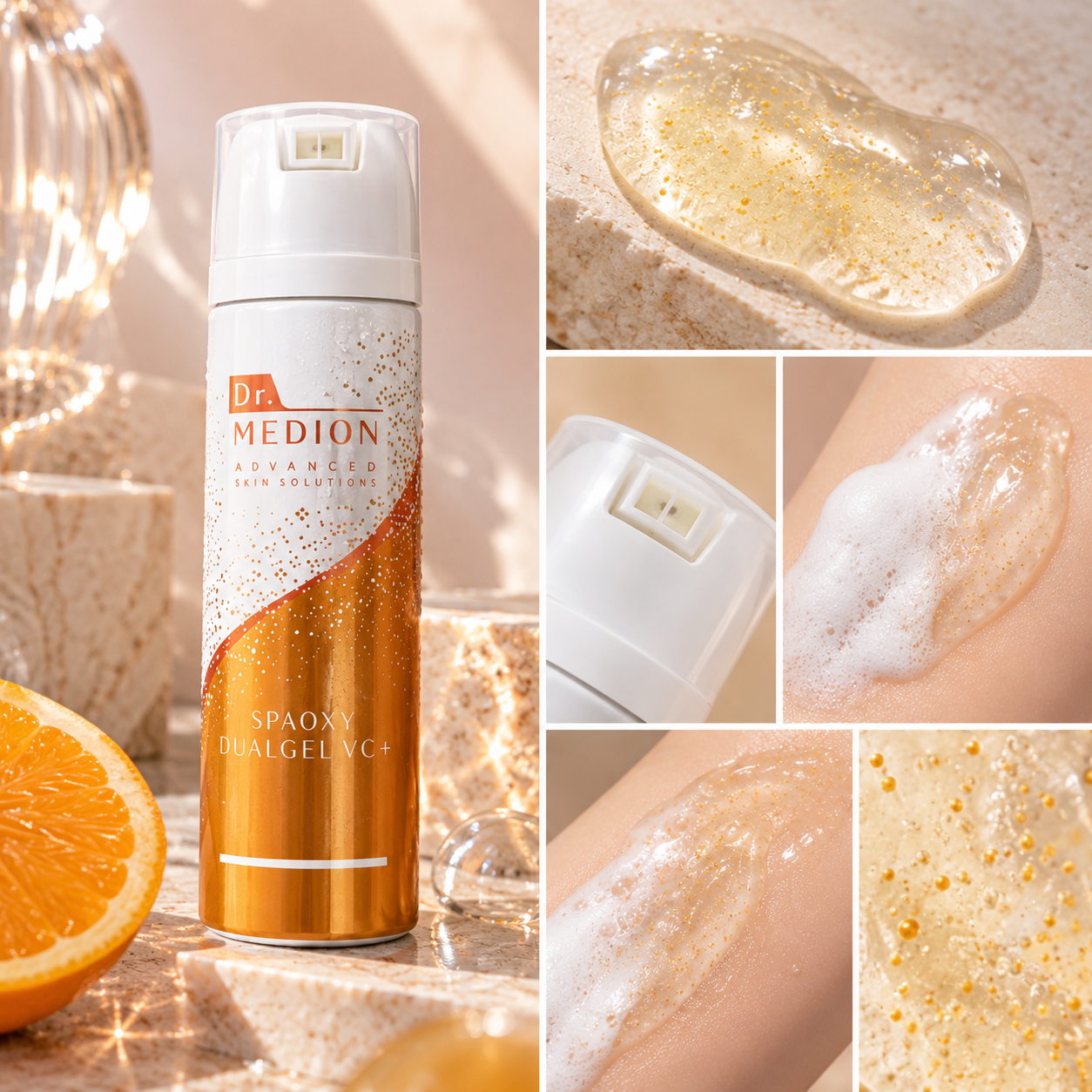 Dr. Medion Spaoxy DualGel CO₂ Treatment - Snelwerkend bruisend gelmasker voor een doffe, vermoeide huid en poriën